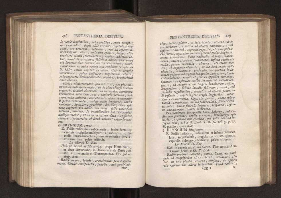 Felicis Avellar Broteri ... Flora Lusitanica, seu plantarum, quae in Lusitania vel sponte crescunt, vel frequentius colunter, ex florum praesertim sexubus systematice distributarum, synopsis. Vol. 1 220
