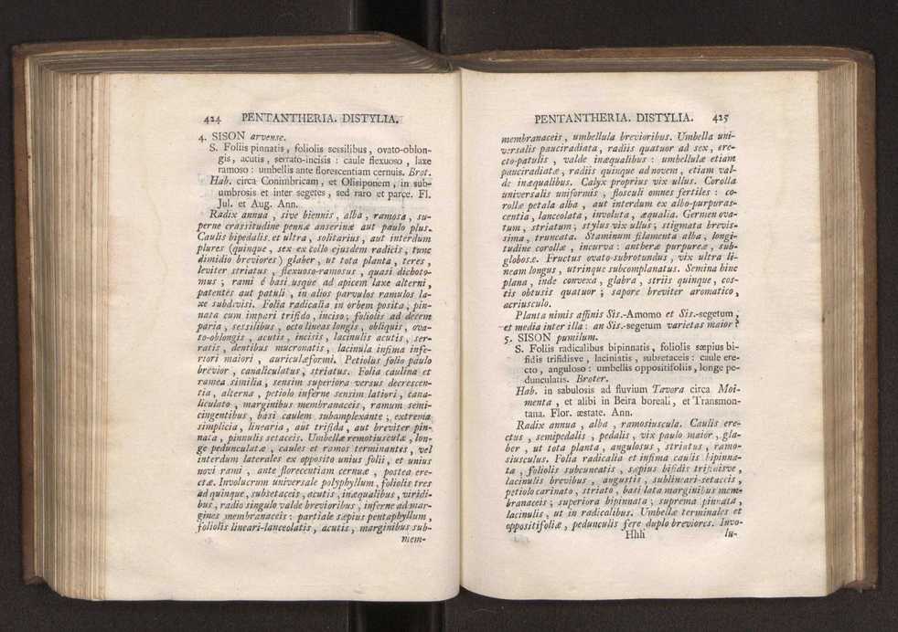 Felicis Avellar Broteri ... Flora Lusitanica, seu plantarum, quae in Lusitania vel sponte crescunt, vel frequentius colunter, ex florum praesertim sexubus systematice distributarum, synopsis. Vol. 1 223