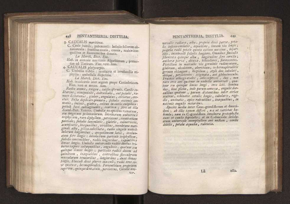 Felicis Avellar Broteri ... Flora Lusitanica, seu plantarum, quae in Lusitania vel sponte crescunt, vel frequentius colunter, ex florum praesertim sexubus systematice distributarum, synopsis. Vol. 1 235