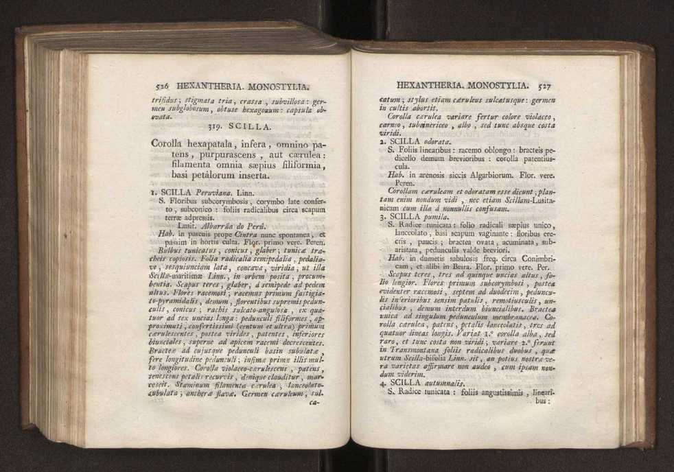 Felicis Avellar Broteri ... Flora Lusitanica, seu plantarum, quae in Lusitania vel sponte crescunt, vel frequentius colunter, ex florum praesertim sexubus systematice distributarum, synopsis. Vol. 1 274