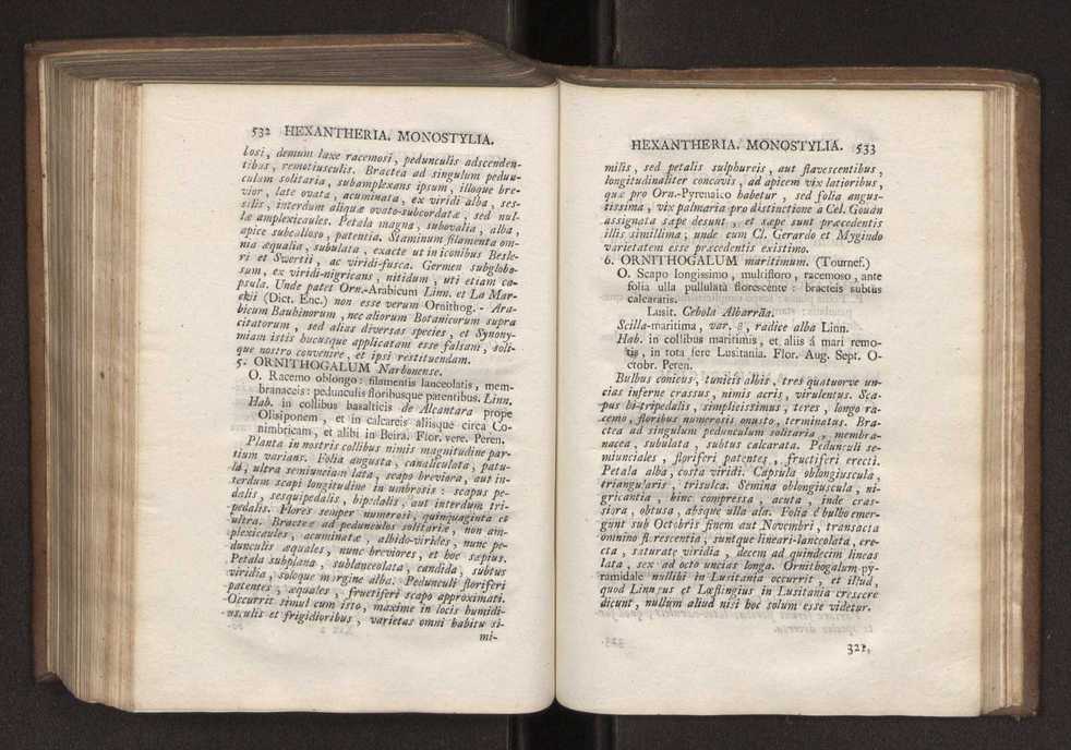 Felicis Avellar Broteri ... Flora Lusitanica, seu plantarum, quae in Lusitania vel sponte crescunt, vel frequentius colunter, ex florum praesertim sexubus systematice distributarum, synopsis. Vol. 1 277