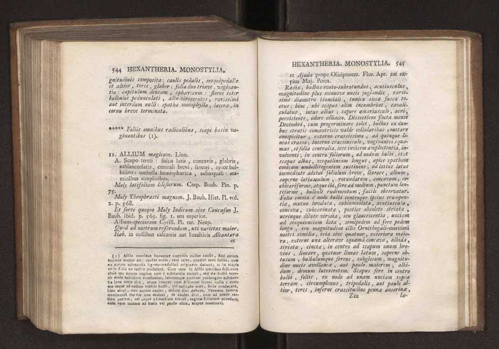 Felicis Avellar Broteri ... Flora Lusitanica, seu plantarum, quae in Lusitania vel sponte crescunt, vel frequentius colunter, ex florum praesertim sexubus systematice distributarum, synopsis. Vol. 1 283