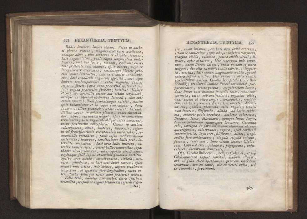 Felicis Avellar Broteri ... Flora Lusitanica, seu plantarum, quae in Lusitania vel sponte crescunt, vel frequentius colunter, ex florum praesertim sexubus systematice distributarum, synopsis. Vol. 1 310