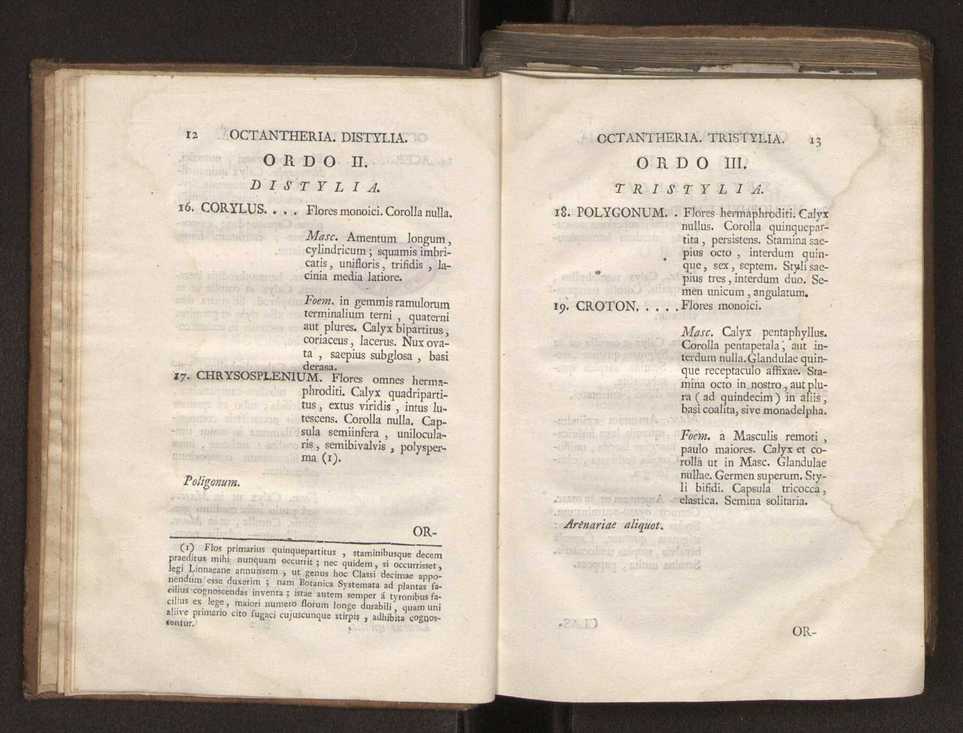 Felicis Avellar Broteri ... Flora Lusitanica, seu plantarum, quae in Lusitania vel sponte crescunt, vel frequentius colunter, ex florum praesertim sexubus systematice distributarum, synopsis. Vol. 2 9