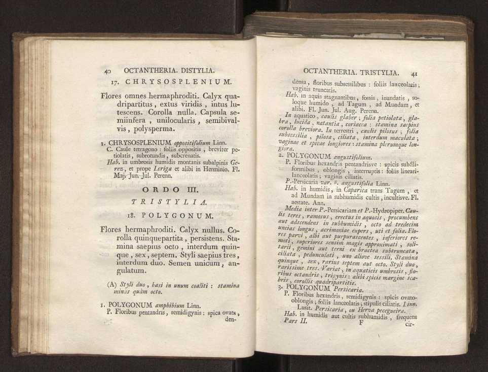 Felicis Avellar Broteri ... Flora Lusitanica, seu plantarum, quae in Lusitania vel sponte crescunt, vel frequentius colunter, ex florum praesertim sexubus systematice distributarum, synopsis. Vol. 2 23