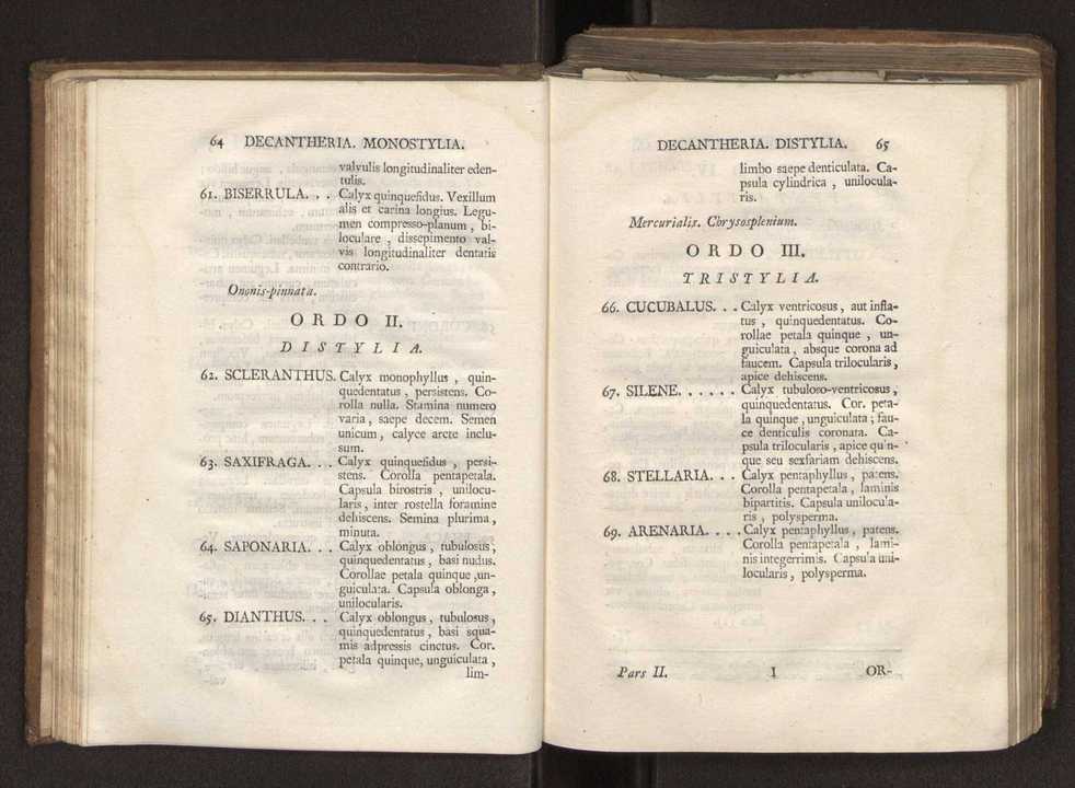 Felicis Avellar Broteri ... Flora Lusitanica, seu plantarum, quae in Lusitania vel sponte crescunt, vel frequentius colunter, ex florum praesertim sexubus systematice distributarum, synopsis. Vol. 2 35