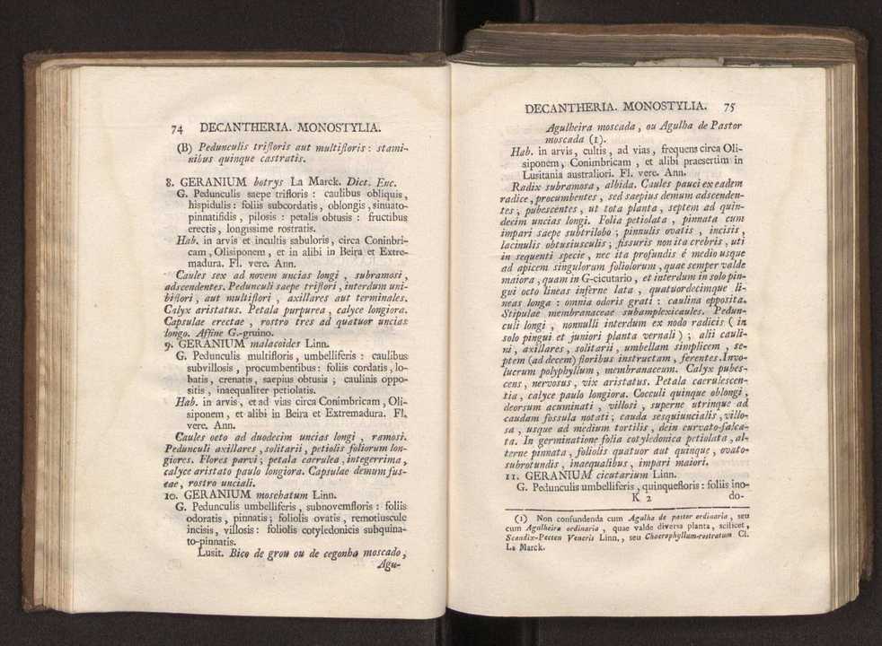 Felicis Avellar Broteri ... Flora Lusitanica, seu plantarum, quae in Lusitania vel sponte crescunt, vel frequentius colunter, ex florum praesertim sexubus systematice distributarum, synopsis. Vol. 2 40