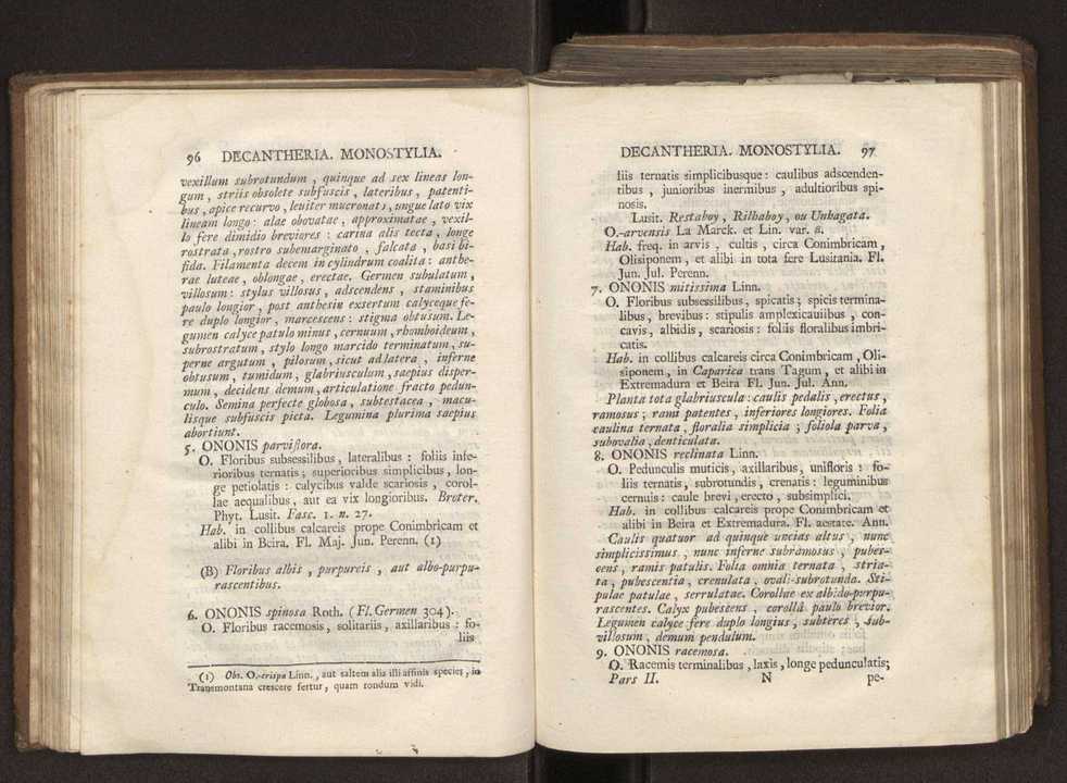 Felicis Avellar Broteri ... Flora Lusitanica, seu plantarum, quae in Lusitania vel sponte crescunt, vel frequentius colunter, ex florum praesertim sexubus systematice distributarum, synopsis. Vol. 2 51