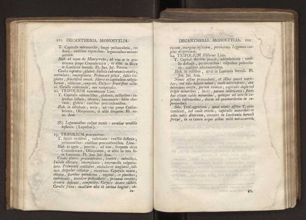 Felicis Avellar Broteri ... Flora Lusitanica, seu plantarum, quae in Lusitania vel sponte crescunt, vel frequentius colunter, ex florum praesertim sexubus systematice distributarum, synopsis. Vol. 2 58