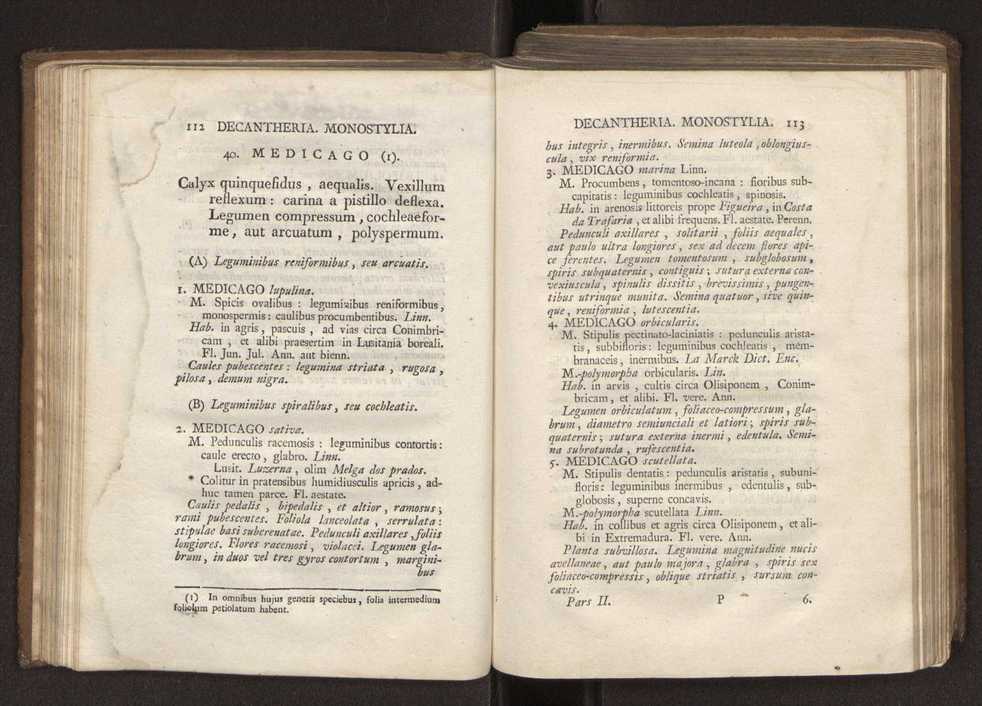 Felicis Avellar Broteri ... Flora Lusitanica, seu plantarum, quae in Lusitania vel sponte crescunt, vel frequentius colunter, ex florum praesertim sexubus systematice distributarum, synopsis. Vol. 2 59