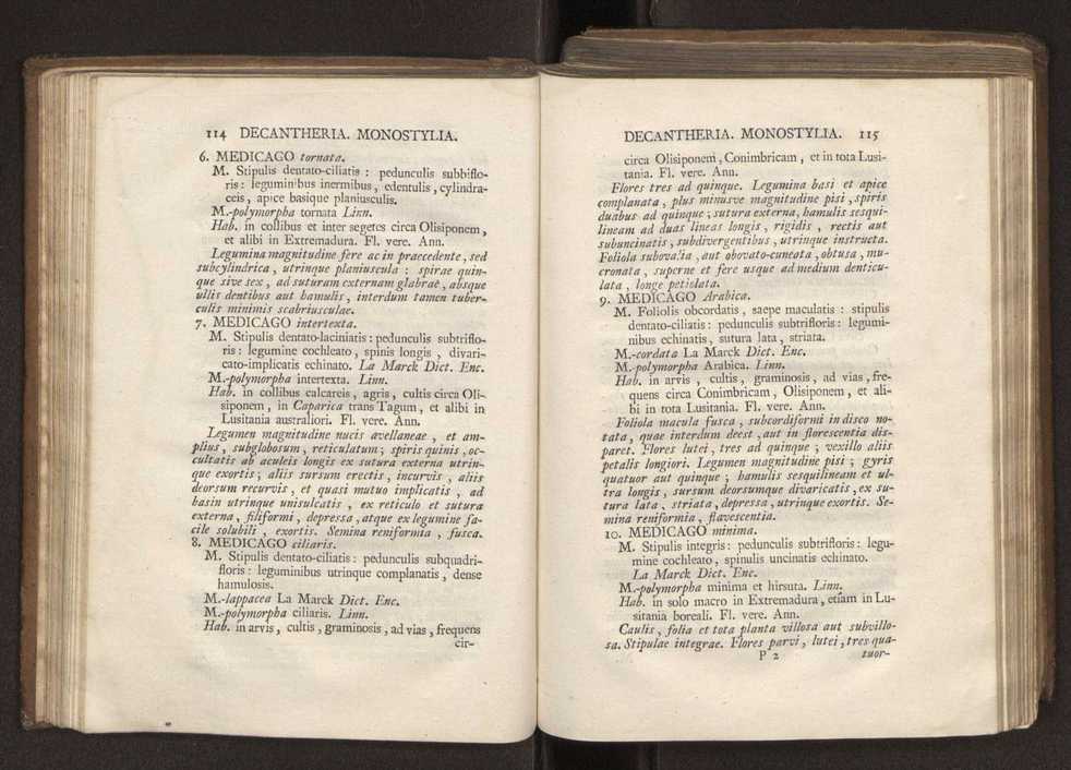 Felicis Avellar Broteri ... Flora Lusitanica, seu plantarum, quae in Lusitania vel sponte crescunt, vel frequentius colunter, ex florum praesertim sexubus systematice distributarum, synopsis. Vol. 2 60