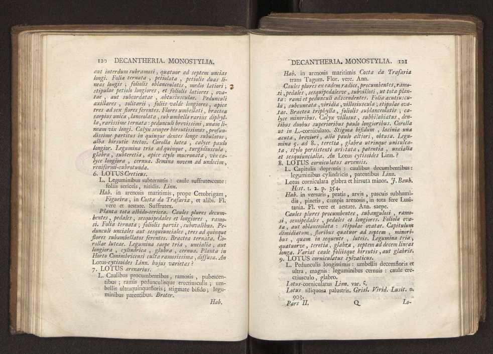 Felicis Avellar Broteri ... Flora Lusitanica, seu plantarum, quae in Lusitania vel sponte crescunt, vel frequentius colunter, ex florum praesertim sexubus systematice distributarum, synopsis. Vol. 2 63