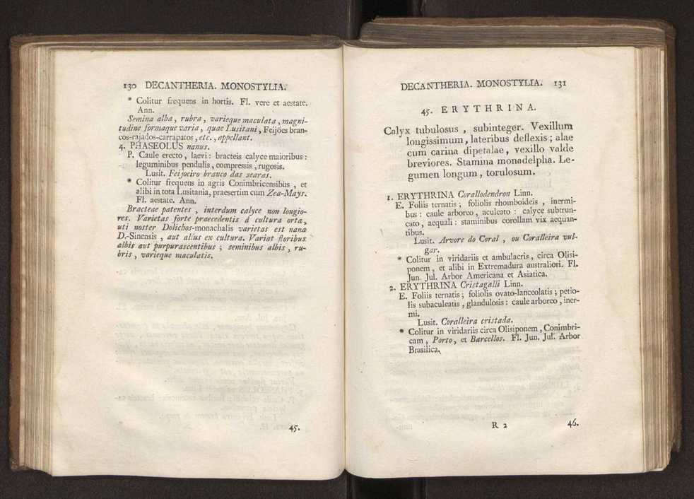 Felicis Avellar Broteri ... Flora Lusitanica, seu plantarum, quae in Lusitania vel sponte crescunt, vel frequentius colunter, ex florum praesertim sexubus systematice distributarum, synopsis. Vol. 2 68
