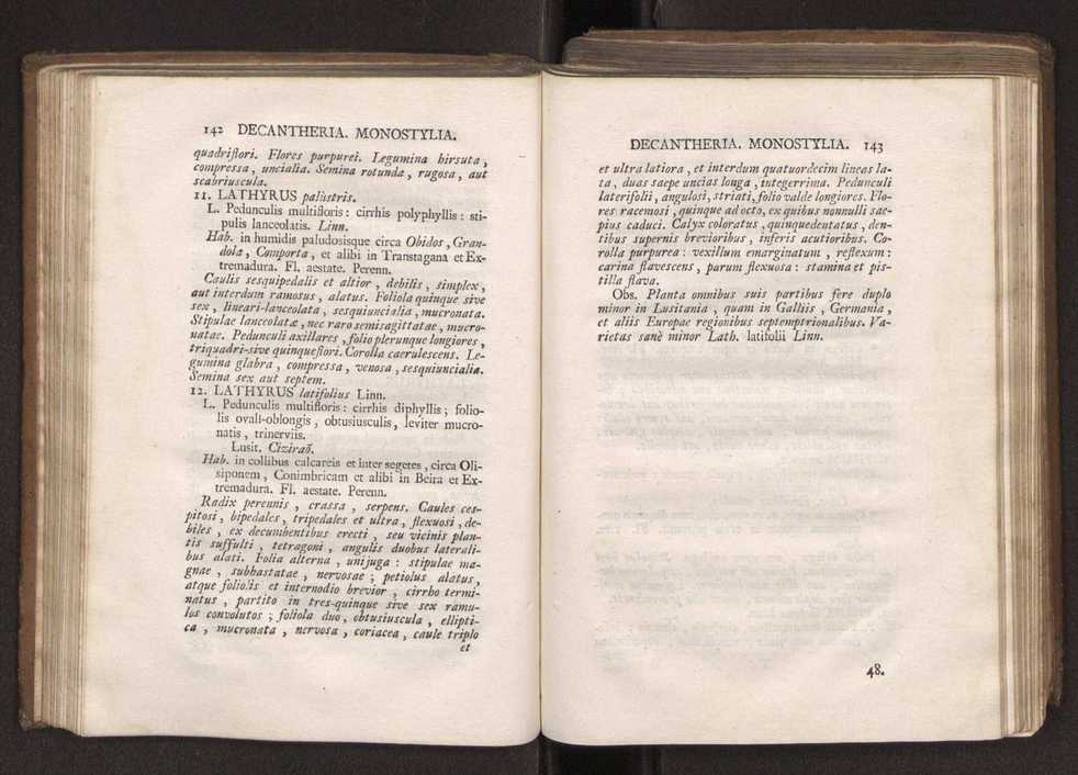 Felicis Avellar Broteri ... Flora Lusitanica, seu plantarum, quae in Lusitania vel sponte crescunt, vel frequentius colunter, ex florum praesertim sexubus systematice distributarum, synopsis. Vol. 2 74