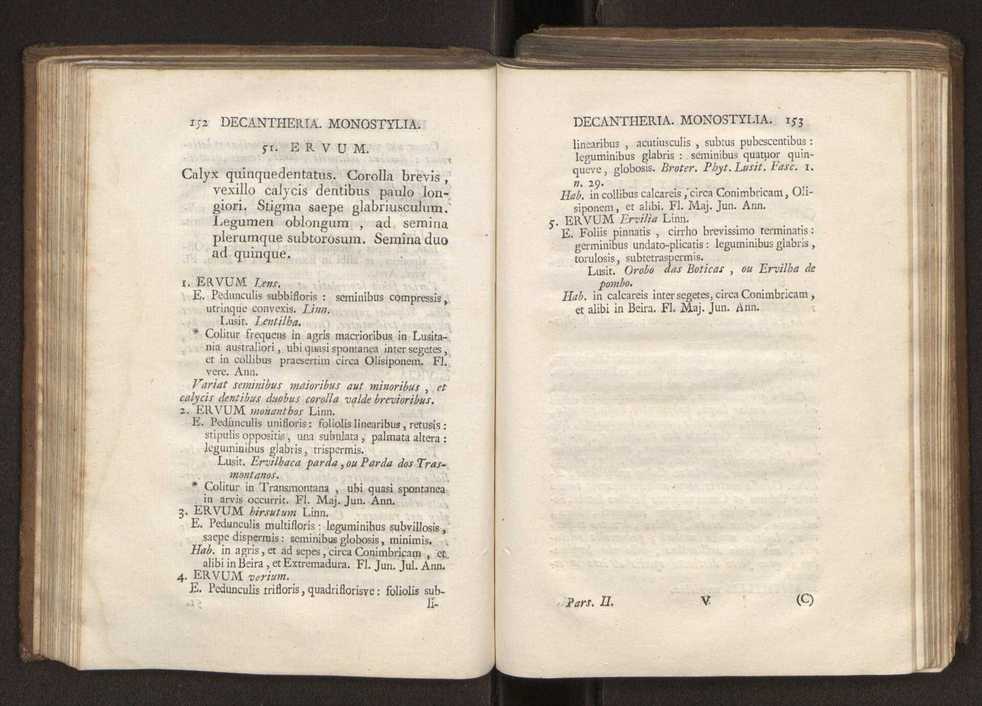 Felicis Avellar Broteri ... Flora Lusitanica, seu plantarum, quae in Lusitania vel sponte crescunt, vel frequentius colunter, ex florum praesertim sexubus systematice distributarum, synopsis. Vol. 2 79