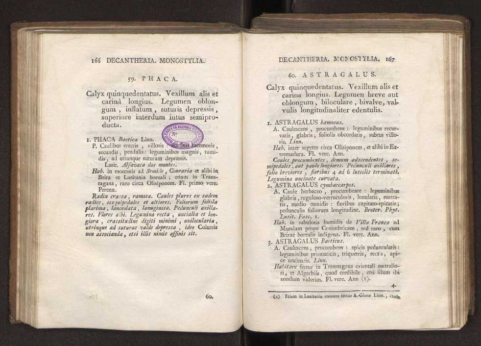 Felicis Avellar Broteri ... Flora Lusitanica, seu plantarum, quae in Lusitania vel sponte crescunt, vel frequentius colunter, ex florum praesertim sexubus systematice distributarum, synopsis. Vol. 2 86