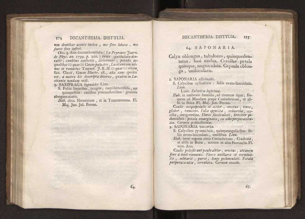 Felicis Avellar Broteri ... Flora Lusitanica, seu plantarum, quae in Lusitania vel sponte crescunt, vel frequentius colunter, ex florum praesertim sexubus systematice distributarum, synopsis. Vol. 2 90