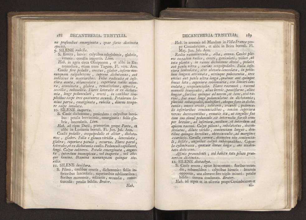 Felicis Avellar Broteri ... Flora Lusitanica, seu plantarum, quae in Lusitania vel sponte crescunt, vel frequentius colunter, ex florum praesertim sexubus systematice distributarum, synopsis. Vol. 2 97