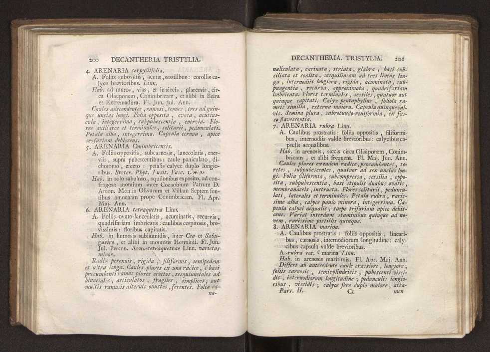Felicis Avellar Broteri ... Flora Lusitanica, seu plantarum, quae in Lusitania vel sponte crescunt, vel frequentius colunter, ex florum praesertim sexubus systematice distributarum, synopsis. Vol. 2 103