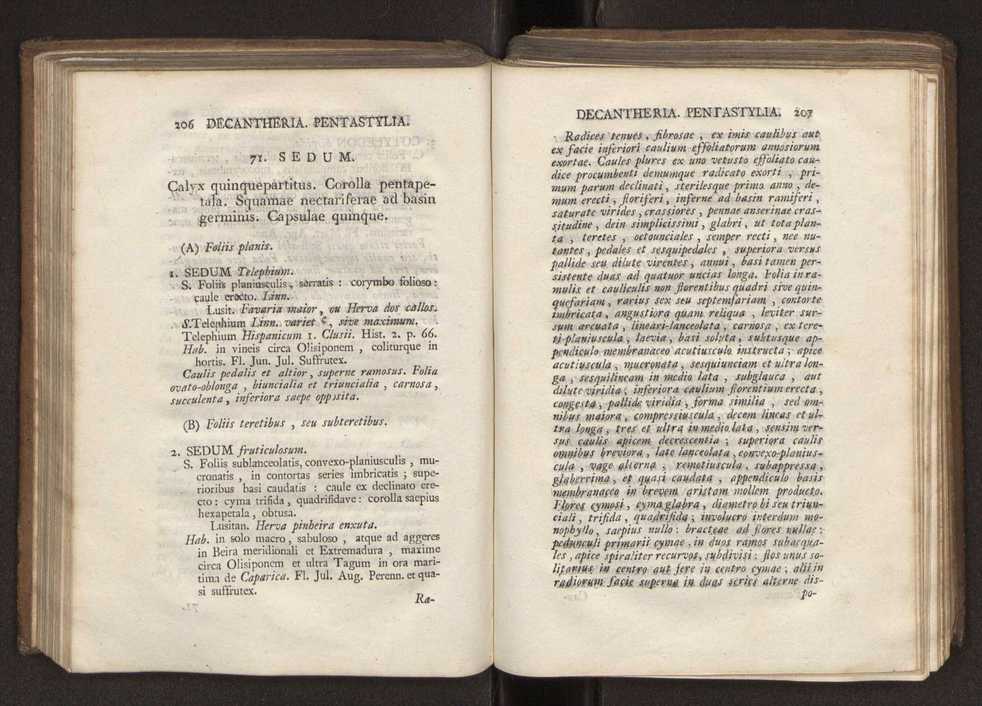 Felicis Avellar Broteri ... Flora Lusitanica, seu plantarum, quae in Lusitania vel sponte crescunt, vel frequentius colunter, ex florum praesertim sexubus systematice distributarum, synopsis. Vol. 2 106