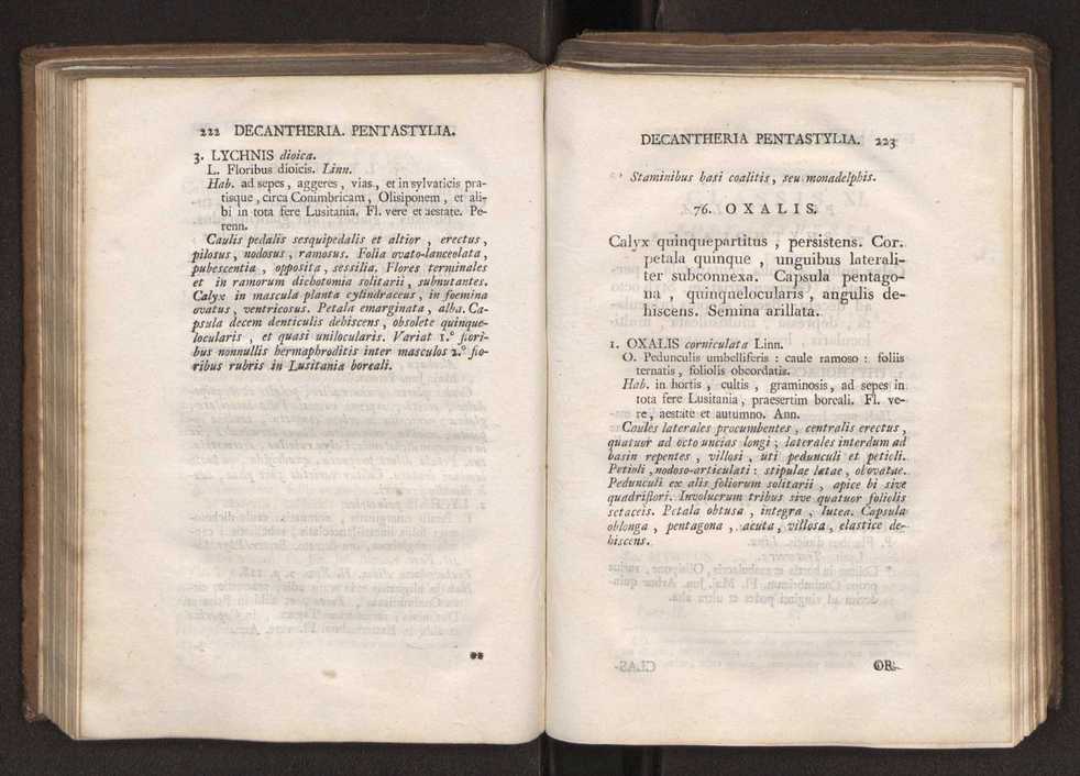 Felicis Avellar Broteri ... Flora Lusitanica, seu plantarum, quae in Lusitania vel sponte crescunt, vel frequentius colunter, ex florum praesertim sexubus systematice distributarum, synopsis. Vol. 2 114