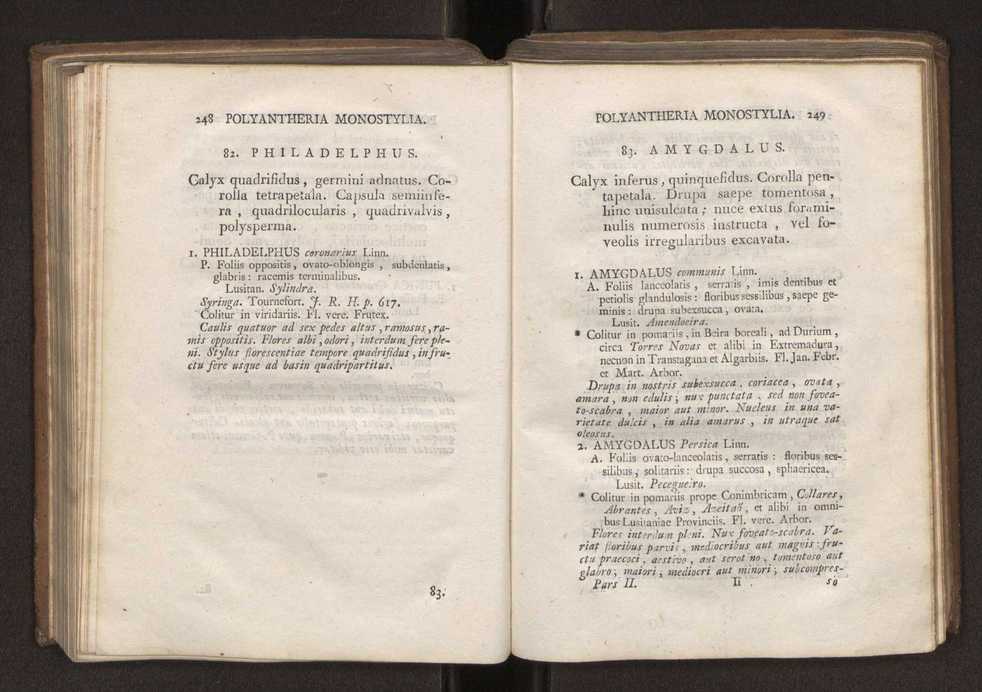 Felicis Avellar Broteri ... Flora Lusitanica, seu plantarum, quae in Lusitania vel sponte crescunt, vel frequentius colunter, ex florum praesertim sexubus systematice distributarum, synopsis. Vol. 2 127