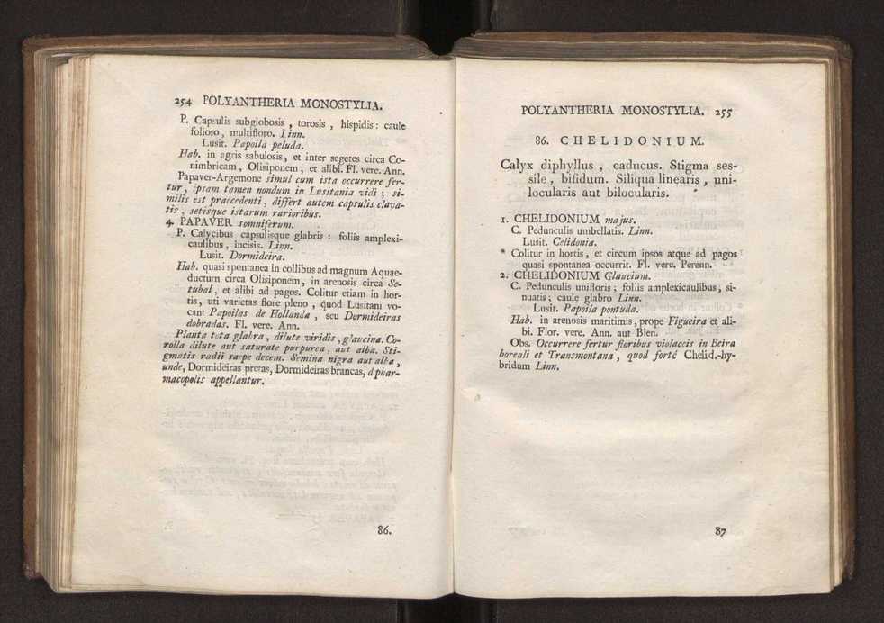 Felicis Avellar Broteri ... Flora Lusitanica, seu plantarum, quae in Lusitania vel sponte crescunt, vel frequentius colunter, ex florum praesertim sexubus systematice distributarum, synopsis. Vol. 2 130