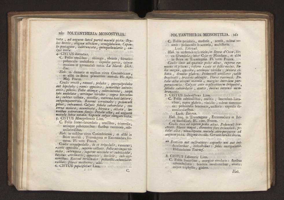 Felicis Avellar Broteri ... Flora Lusitanica, seu plantarum, quae in Lusitania vel sponte crescunt, vel frequentius colunter, ex florum praesertim sexubus systematice distributarum, synopsis. Vol. 2 133
