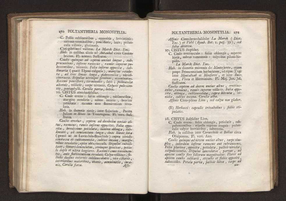 Felicis Avellar Broteri ... Flora Lusitanica, seu plantarum, quae in Lusitania vel sponte crescunt, vel frequentius colunter, ex florum praesertim sexubus systematice distributarum, synopsis. Vol. 2 138