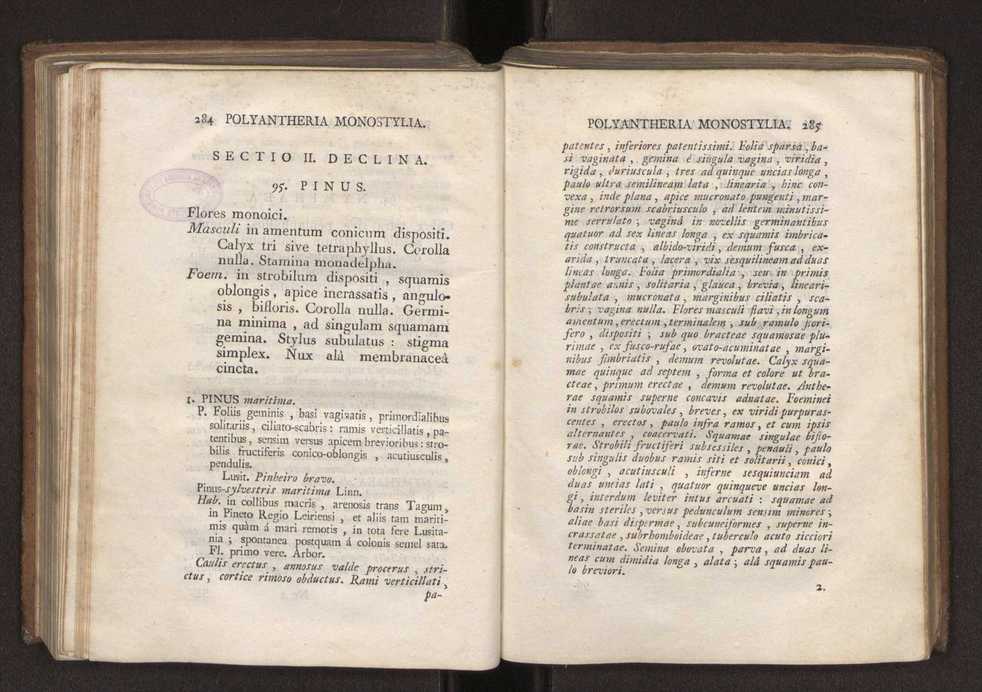 Felicis Avellar Broteri ... Flora Lusitanica, seu plantarum, quae in Lusitania vel sponte crescunt, vel frequentius colunter, ex florum praesertim sexubus systematice distributarum, synopsis. Vol. 2 145