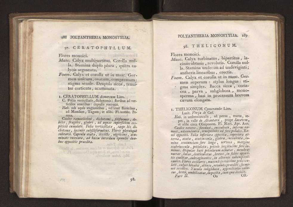 Felicis Avellar Broteri ... Flora Lusitanica, seu plantarum, quae in Lusitania vel sponte crescunt, vel frequentius colunter, ex florum praesertim sexubus systematice distributarum, synopsis. Vol. 2 147