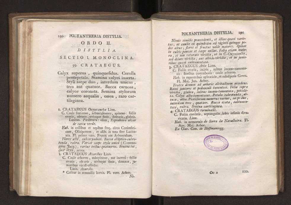 Felicis Avellar Broteri ... Flora Lusitanica, seu plantarum, quae in Lusitania vel sponte crescunt, vel frequentius colunter, ex florum praesertim sexubus systematice distributarum, synopsis. Vol. 2 148