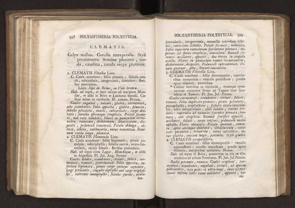 Felicis Avellar Broteri ... Flora Lusitanica, seu plantarum, quae in Lusitania vel sponte crescunt, vel frequentius colunter, ex florum praesertim sexubus systematice distributarum, synopsis. Vol. 2 182