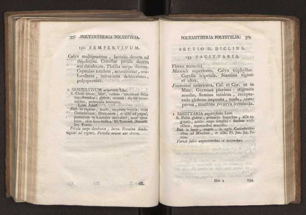 Felicis Avellar Broteri ... Flora Lusitanica, seu plantarum, quae in Lusitania vel sponte crescunt, vel frequentius colunter, ex florum praesertim sexubus systematice distributarum, synopsis. Vol. 2 192