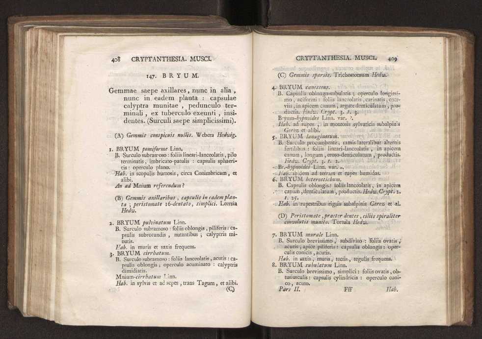 Felicis Avellar Broteri ... Flora Lusitanica, seu plantarum, quae in Lusitania vel sponte crescunt, vel frequentius colunter, ex florum praesertim sexubus systematice distributarum, synopsis. Vol. 2 207