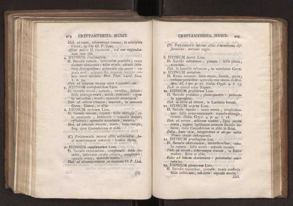 Felicis Avellar Broteri ... Flora Lusitanica, seu plantarum, quae in Lusitania vel sponte crescunt, vel frequentius colunter, ex florum praesertim sexubus systematice distributarum, synopsis. Vol. 2 210