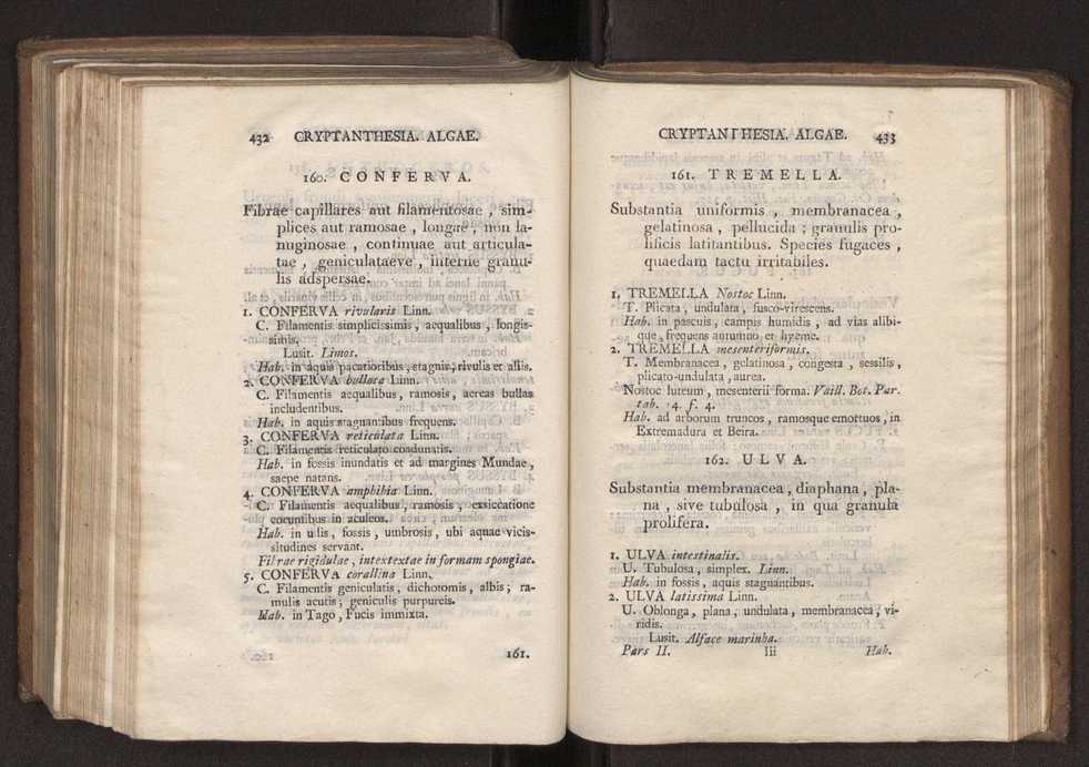 Felicis Avellar Broteri ... Flora Lusitanica, seu plantarum, quae in Lusitania vel sponte crescunt, vel frequentius colunter, ex florum praesertim sexubus systematice distributarum, synopsis. Vol. 2 219