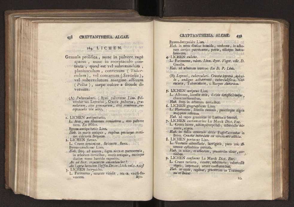 Felicis Avellar Broteri ... Flora Lusitanica, seu plantarum, quae in Lusitania vel sponte crescunt, vel frequentius colunter, ex florum praesertim sexubus systematice distributarum, synopsis. Vol. 2 222