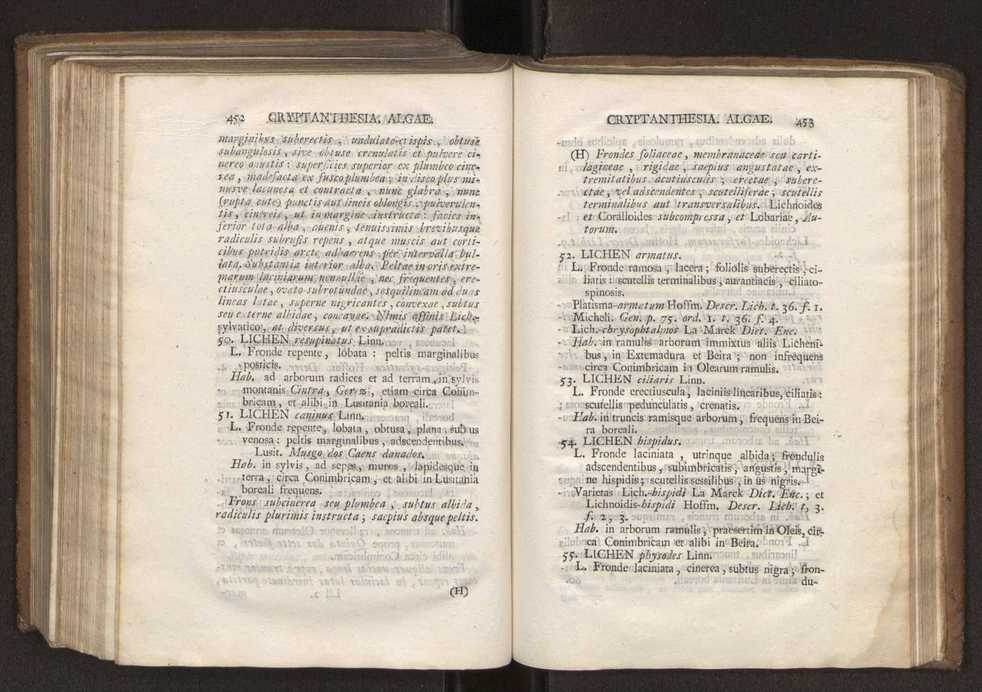 Felicis Avellar Broteri ... Flora Lusitanica, seu plantarum, quae in Lusitania vel sponte crescunt, vel frequentius colunter, ex florum praesertim sexubus systematice distributarum, synopsis. Vol. 2 228