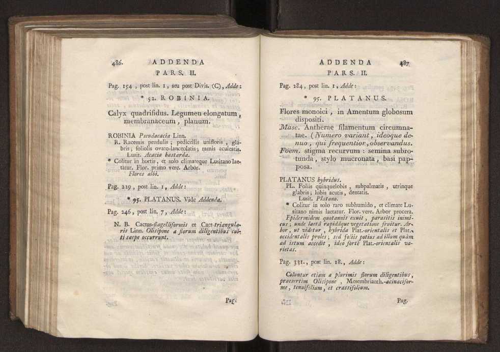 Felicis Avellar Broteri ... Flora Lusitanica, seu plantarum, quae in Lusitania vel sponte crescunt, vel frequentius colunter, ex florum praesertim sexubus systematice distributarum, synopsis. Vol. 2 245