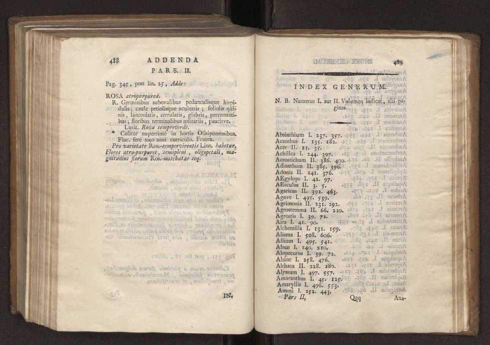 Felicis Avellar Broteri ... Flora Lusitanica, seu plantarum, quae in Lusitania vel sponte crescunt, vel frequentius colunter, ex florum praesertim sexubus systematice distributarum, synopsis. Vol. 2 246
