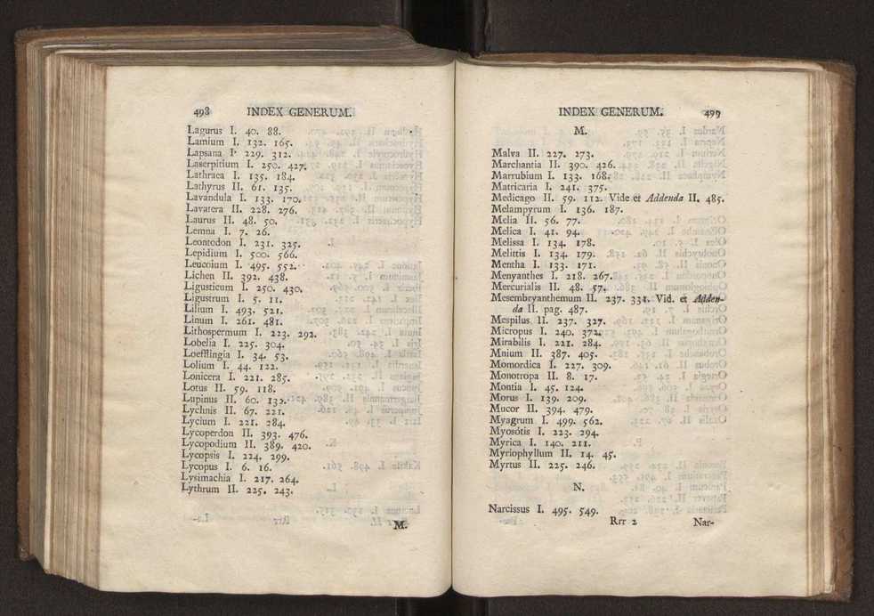 Felicis Avellar Broteri ... Flora Lusitanica, seu plantarum, quae in Lusitania vel sponte crescunt, vel frequentius colunter, ex florum praesertim sexubus systematice distributarum, synopsis. Vol. 2 251