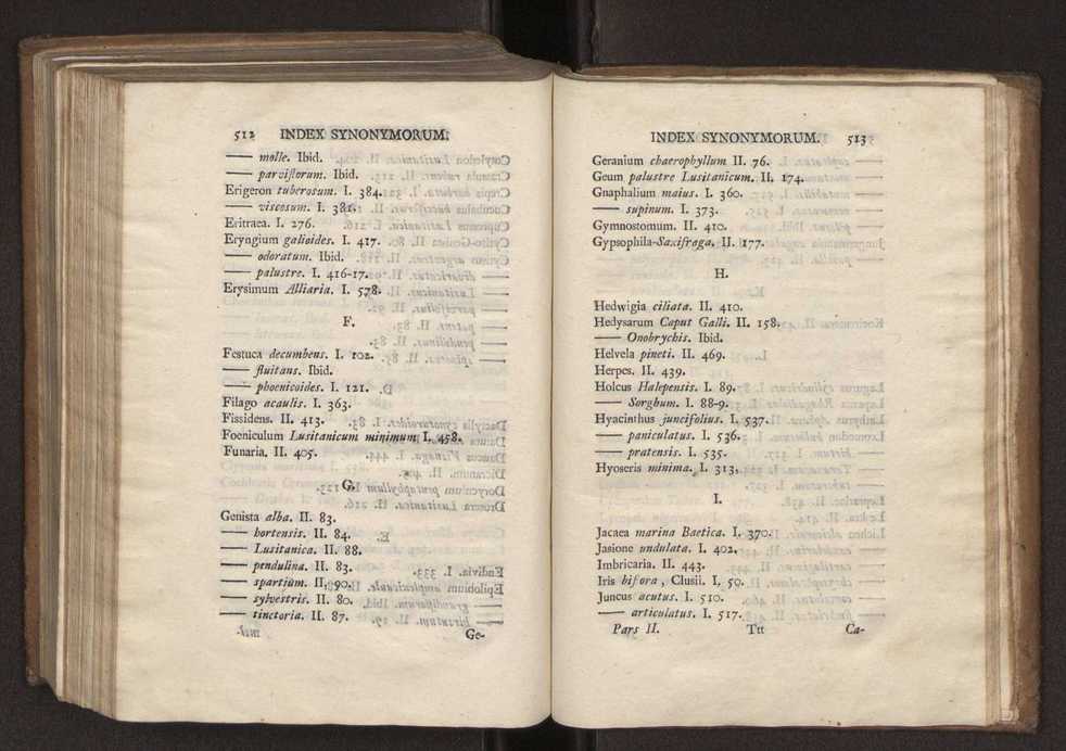 Felicis Avellar Broteri ... Flora Lusitanica, seu plantarum, quae in Lusitania vel sponte crescunt, vel frequentius colunter, ex florum praesertim sexubus systematice distributarum, synopsis. Vol. 2 258