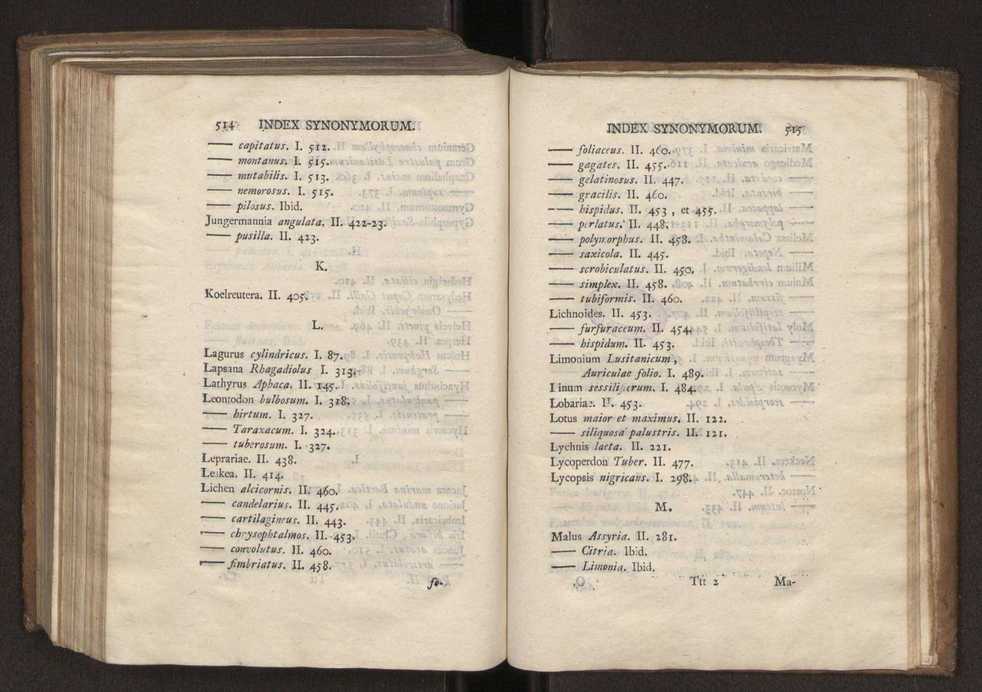 Felicis Avellar Broteri ... Flora Lusitanica, seu plantarum, quae in Lusitania vel sponte crescunt, vel frequentius colunter, ex florum praesertim sexubus systematice distributarum, synopsis. Vol. 2 259