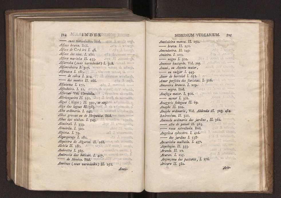 Felicis Avellar Broteri ... Flora Lusitanica, seu plantarum, quae in Lusitania vel sponte crescunt, vel frequentius colunter, ex florum praesertim sexubus systematice distributarum, synopsis. Vol. 2 264