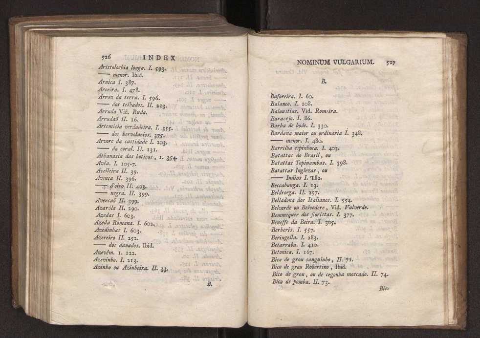 Felicis Avellar Broteri ... Flora Lusitanica, seu plantarum, quae in Lusitania vel sponte crescunt, vel frequentius colunter, ex florum praesertim sexubus systematice distributarum, synopsis. Vol. 2 265