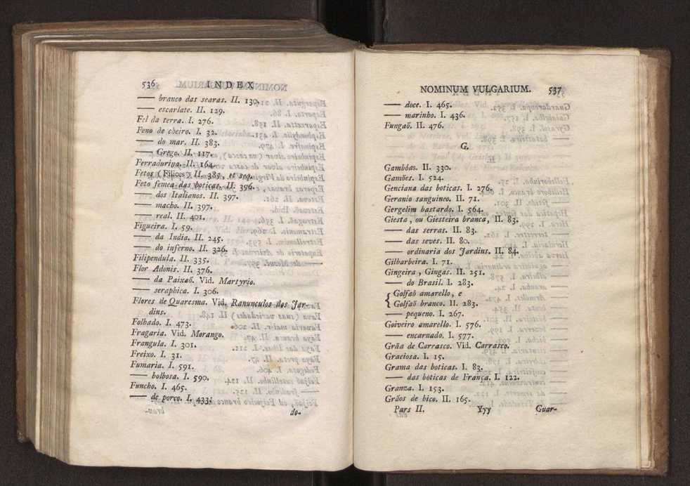 Felicis Avellar Broteri ... Flora Lusitanica, seu plantarum, quae in Lusitania vel sponte crescunt, vel frequentius colunter, ex florum praesertim sexubus systematice distributarum, synopsis. Vol. 2 270