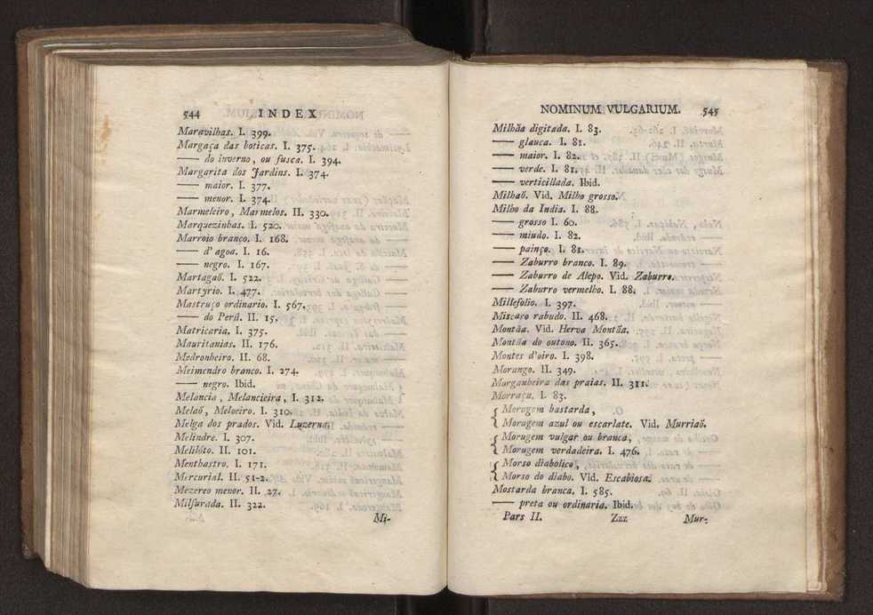 Felicis Avellar Broteri ... Flora Lusitanica, seu plantarum, quae in Lusitania vel sponte crescunt, vel frequentius colunter, ex florum praesertim sexubus systematice distributarum, synopsis. Vol. 2 274