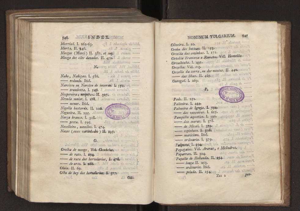 Felicis Avellar Broteri ... Flora Lusitanica, seu plantarum, quae in Lusitania vel sponte crescunt, vel frequentius colunter, ex florum praesertim sexubus systematice distributarum, synopsis. Vol. 2 275