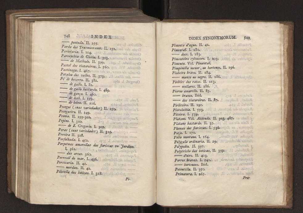 Felicis Avellar Broteri ... Flora Lusitanica, seu plantarum, quae in Lusitania vel sponte crescunt, vel frequentius colunter, ex florum praesertim sexubus systematice distributarum, synopsis. Vol. 2 276